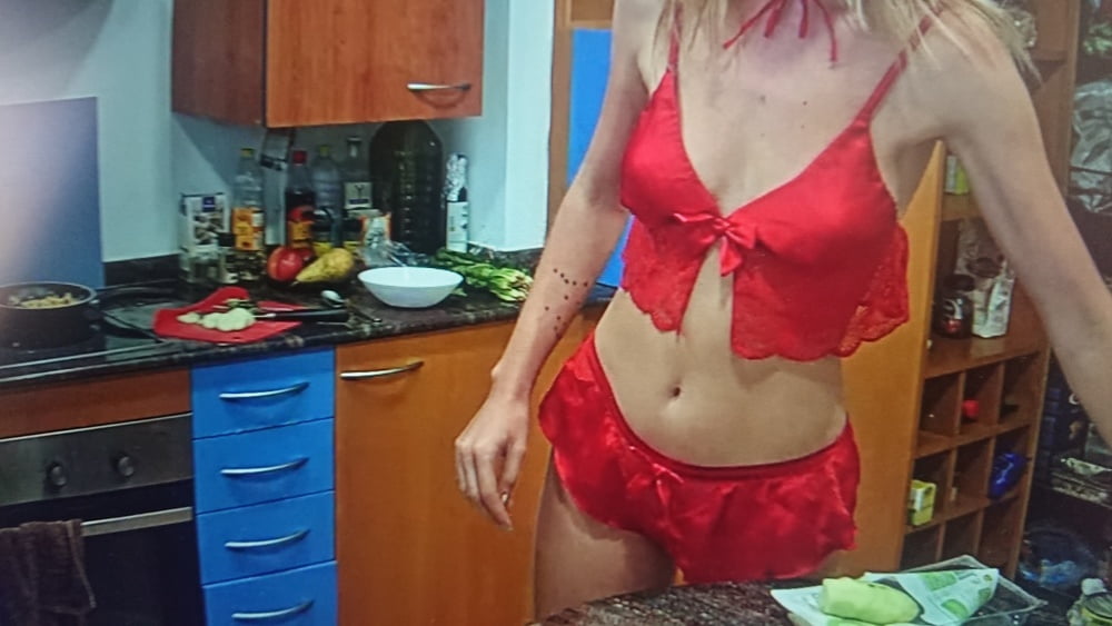 Sexy Girls on cam in kitchen #95910616