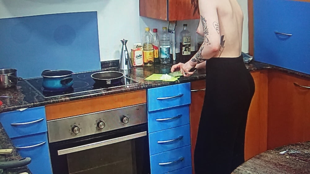 Sexy Girls on cam in kitchen #95910986