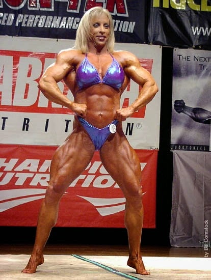 Dianne Solomons! Mature Blonde Beautiful Bodybuilder! #102317232