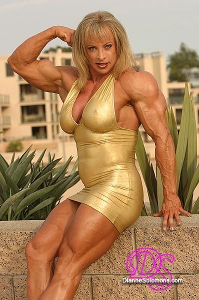 Dianne Solomons! Mature Blonde Beautiful Bodybuilder! #102317257
