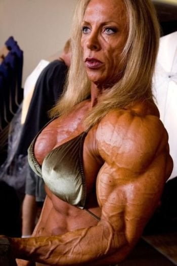 Dianne Solomons! Mature Blonde Beautiful Bodybuilder! #102317290