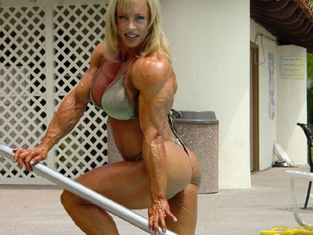 Dianne Solomons! Mature Blonde Beautiful Bodybuilder! #102317298