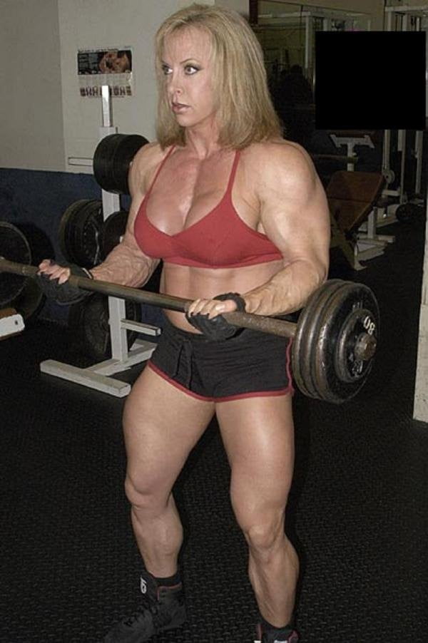 Dianne Solomons! Mature Blonde Beautiful Bodybuilder! #102317303