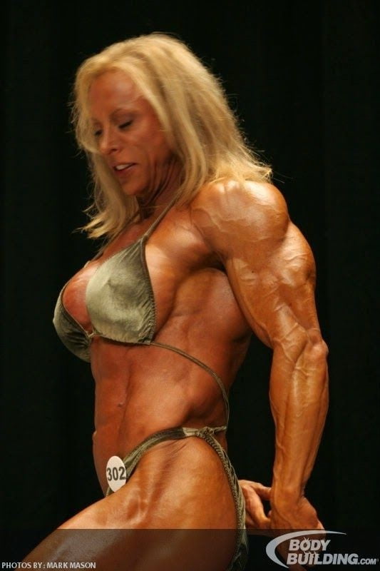 Dianne Solomons! Mature Blonde Beautiful Bodybuilder! #102317320