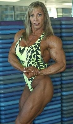 Dianne Solomons! Mature Blonde Beautiful Bodybuilder! #102317323