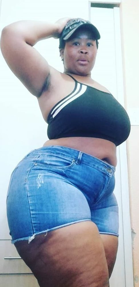 Huge booty wide hip butter face bbw african pear Azah #97737171