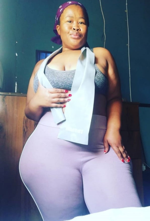 Huge booty wide hip butter face bbw african pear Azah #97737262