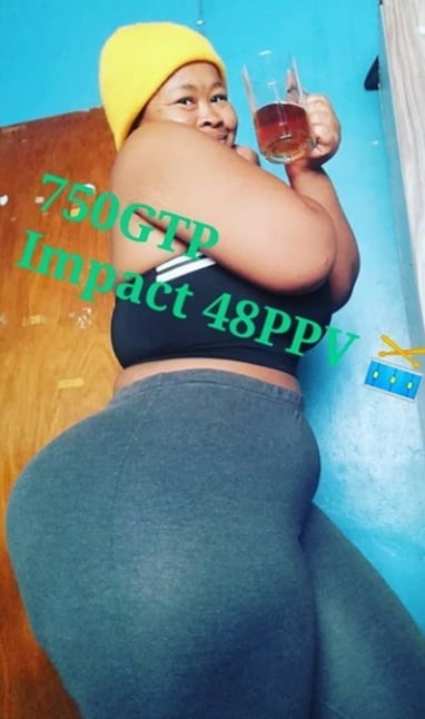 Huge booty wide hip butter face bbw african pear Azah #97737284