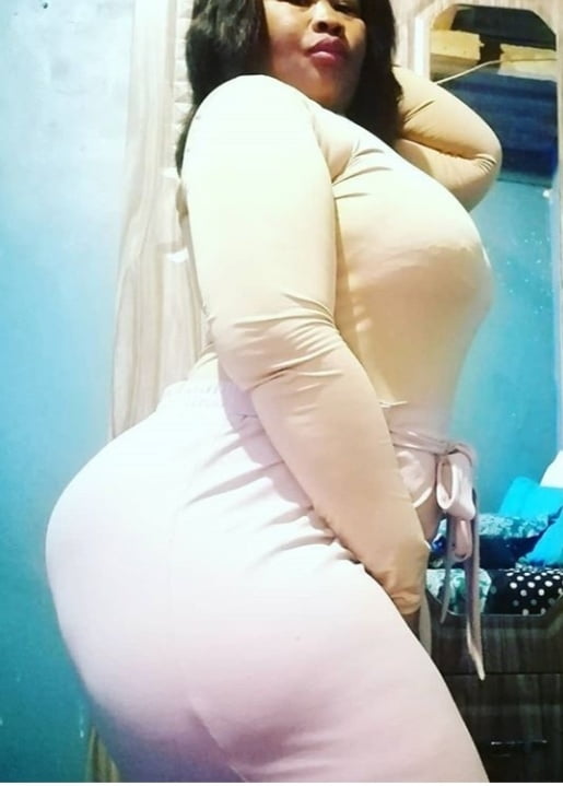 Huge booty wide hip butter face bbw african pear Azah #97737303