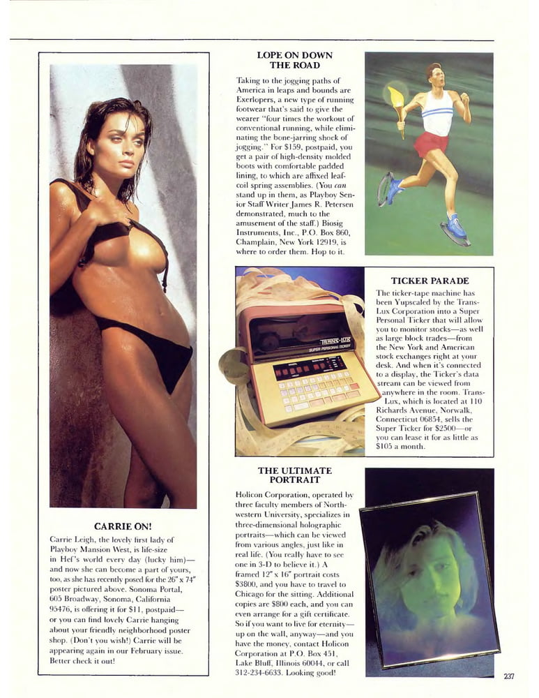 Playboy magazine (janvier 1987) - photos de nus uniquement
 #96934259