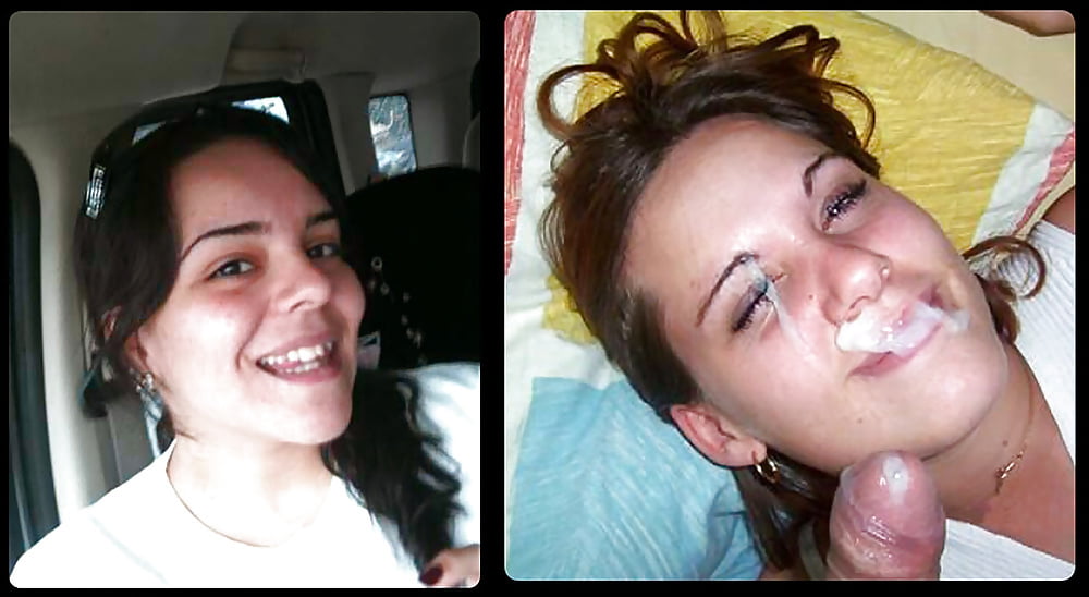 Vorher + Nachher (Sperma bedeckte Schlampen) 23
 #87953868