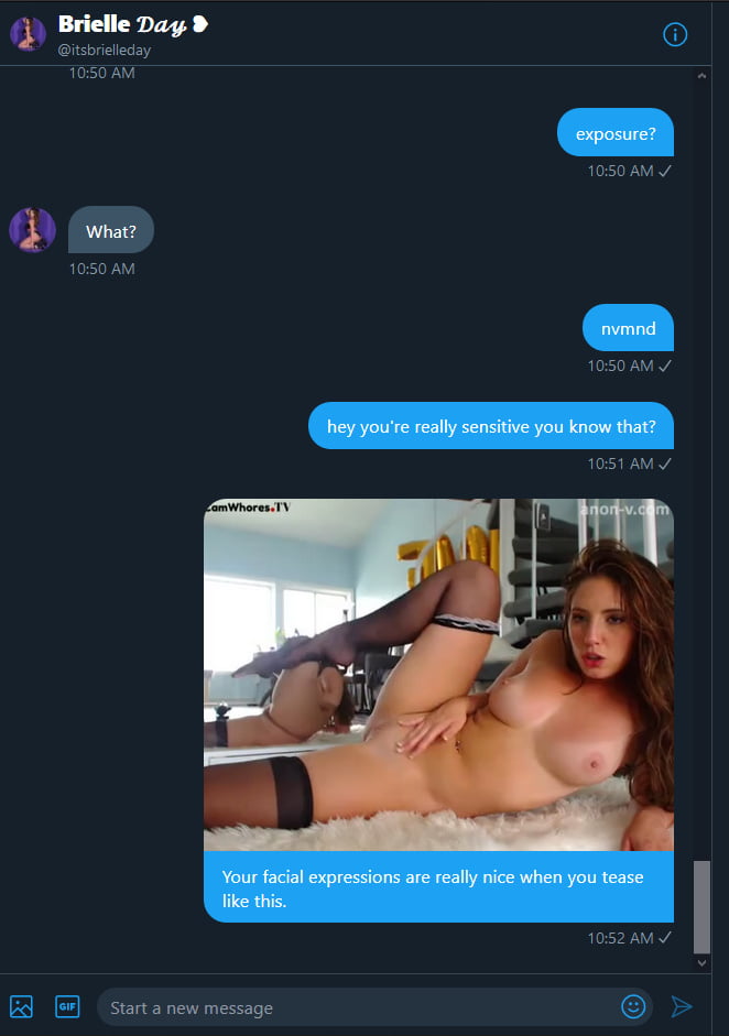 Gabrielle Dziadkowiec didn&#039;t want me to expose her pussy #81340814