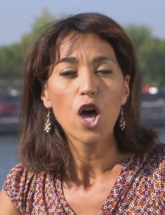Sabine Quindou (French presenter) #93903032