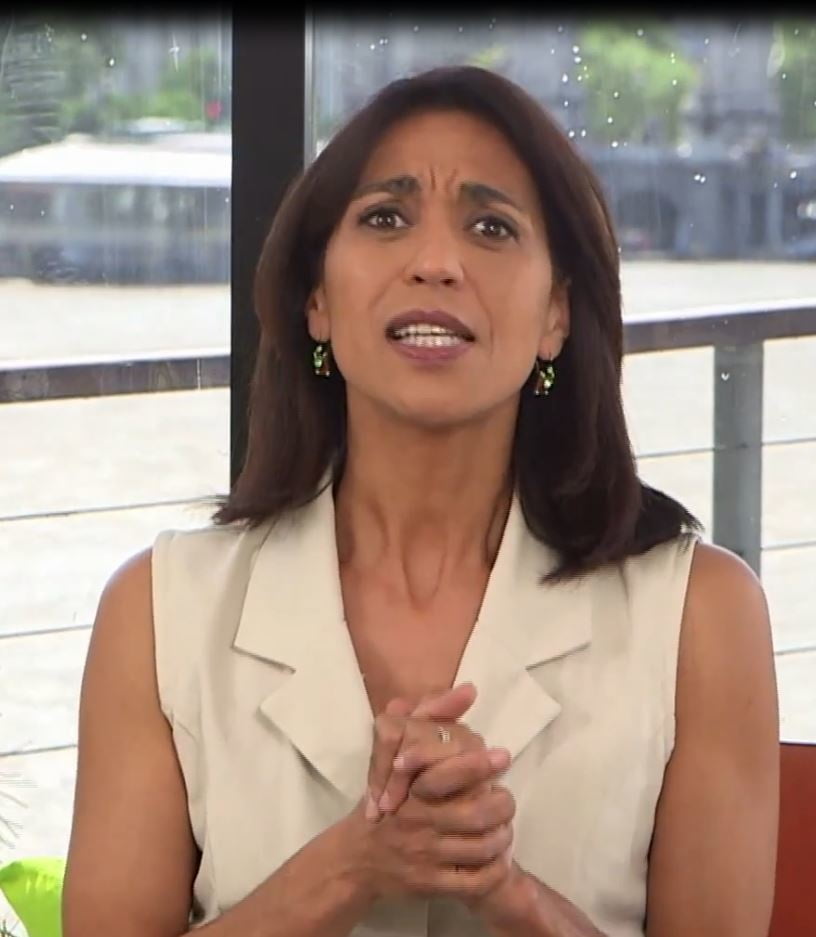 Sabine Quindou (French presenter) #93903064