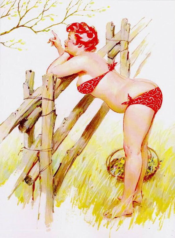 Plus-size pin-up hilda 4
 #94289819