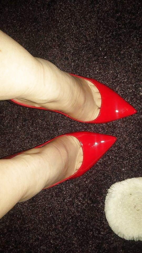 My sexy feet in stocking and heels #87667852