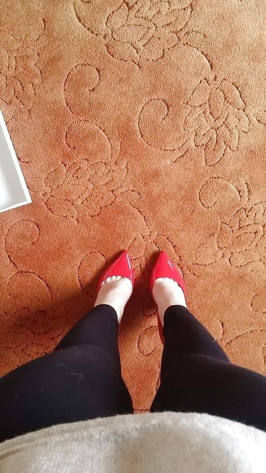 I miei piedi sexy in calze e tacchi
 #87667856
