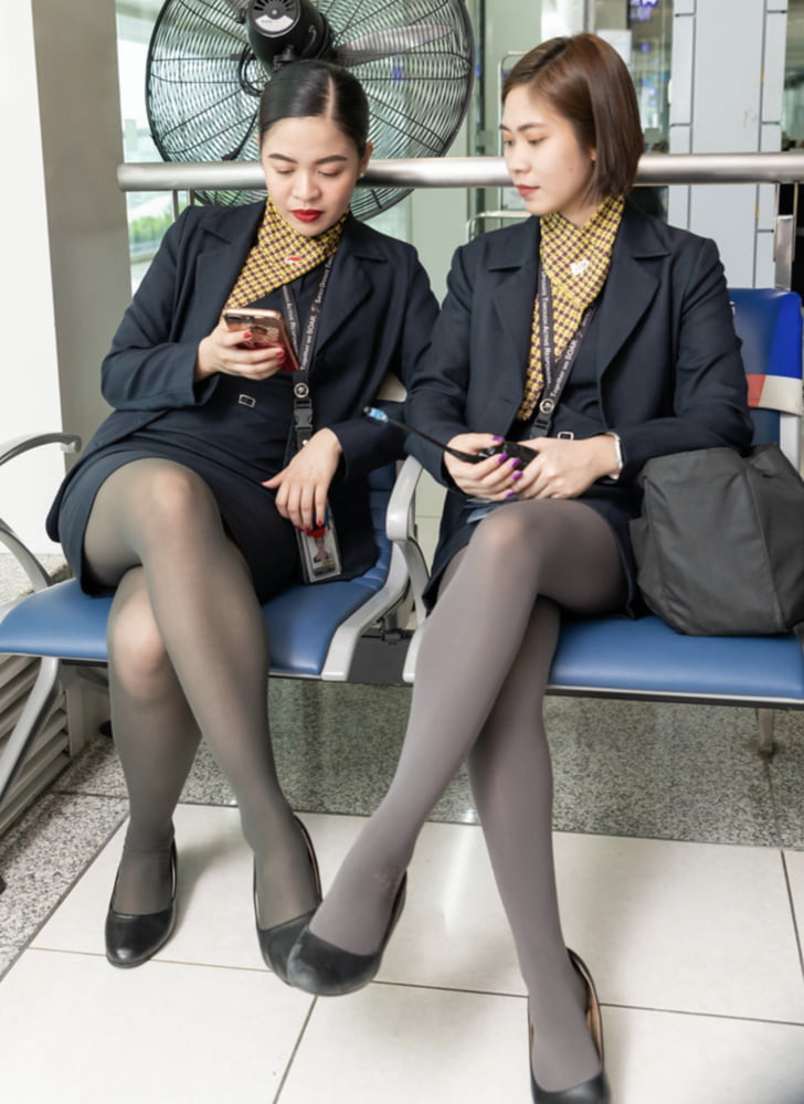 スチュワーデスのパンティストッキング
 #96485029