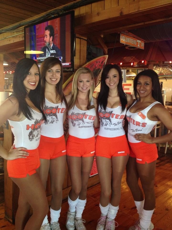 The Girls From Hooters Wear Pantyhose #89061564