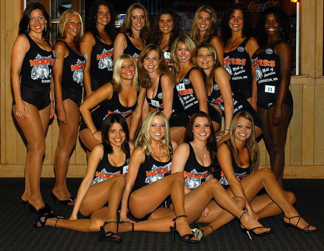 The Girls From Hooters Wear Pantyhose #89061578