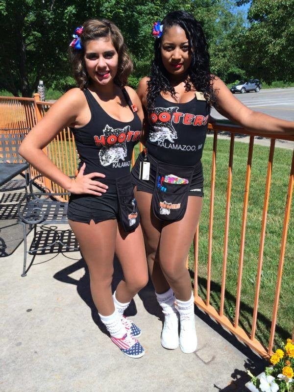 The Girls From Hooters Wear Pantyhose #89061586