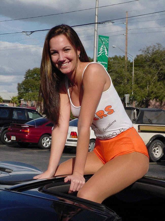The Girls From Hooters Wear Pantyhose #89061714