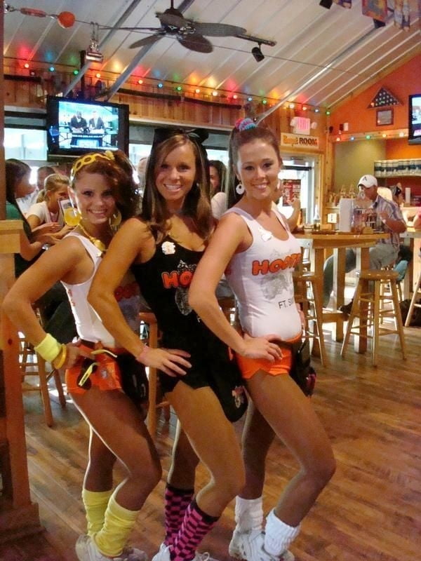 The Girls From Hooters Wear Pantyhose #89061773