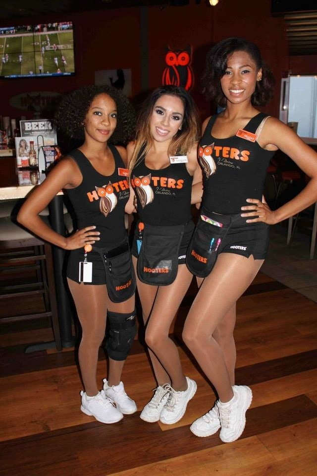 The Girls From Hooters Wear Pantyhose #89061816