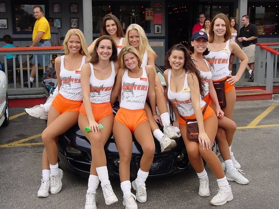 The Girls From Hooters Wear Pantyhose #89061822