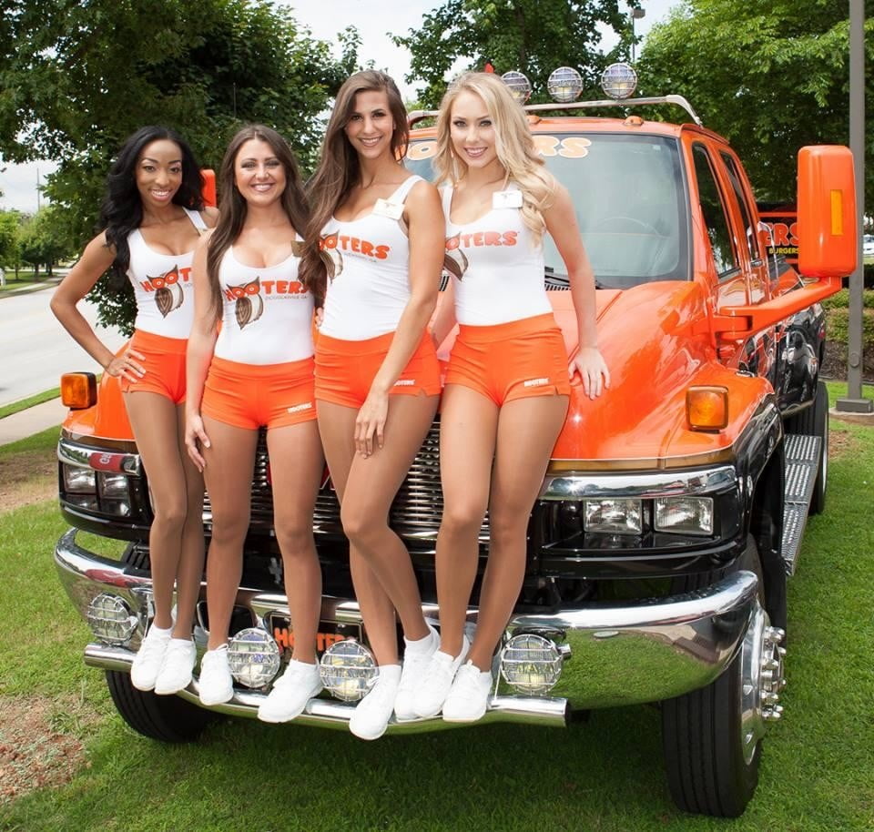 The Girls From Hooters Wear Pantyhose #89061839
