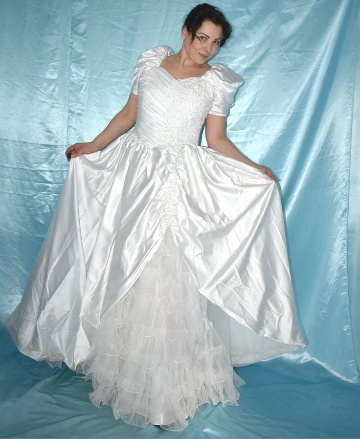 Silky wedding bride gowns &amp; dresses 2 #103904329