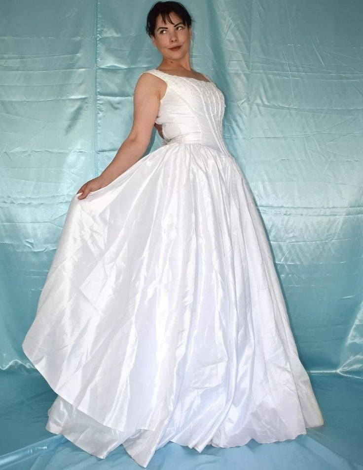 Silky wedding bride gowns &amp; dresses 2 #103904620
