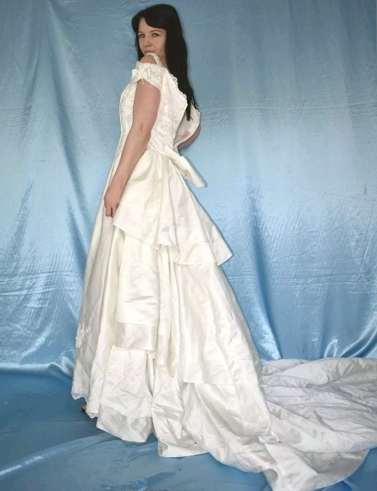 Silky wedding bride gowns &amp; dresses 2 #103905227