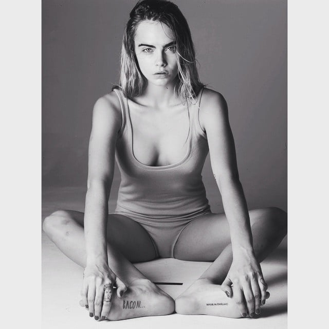 Cara Delevingne - Where would you cum on her #100572240