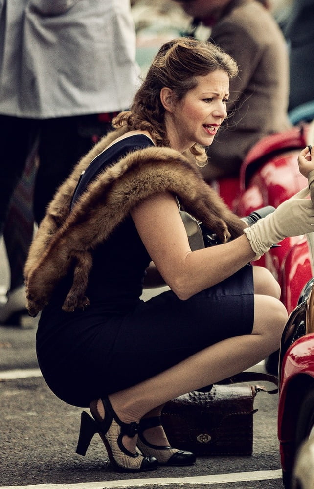 Goodwood revival 03 - posh cunts in pantyhose
 #81682352