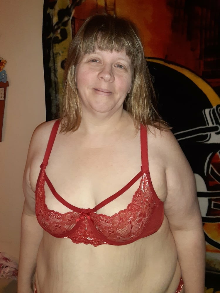 BBW Wife Posing in Lingerie #106765124