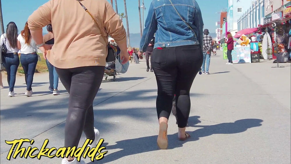 BBW with sexy wide hips and fat ass in jeans (BOOTY FOLLOW)( #103814158