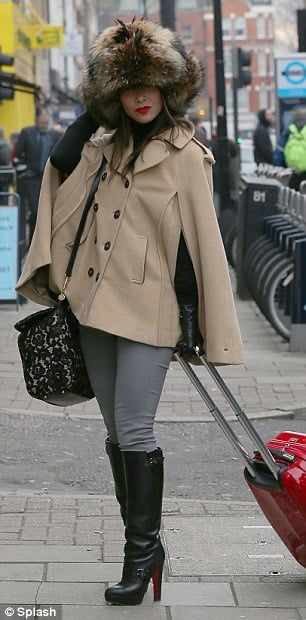 Myleene Klass in boots #92528361