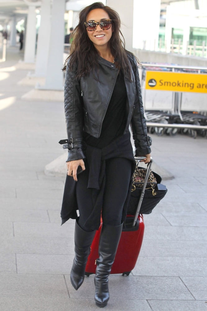 Myleene Klass in boots #92528545