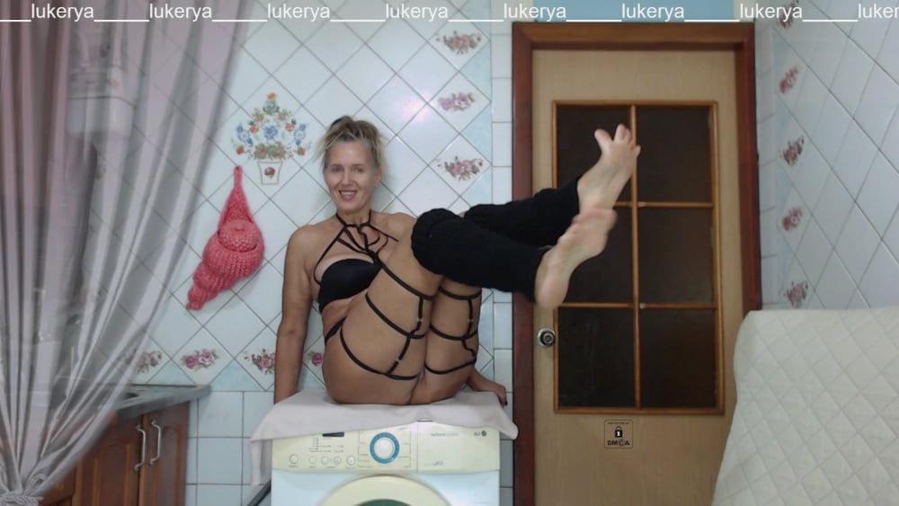 Lukerya in black straps #106567406