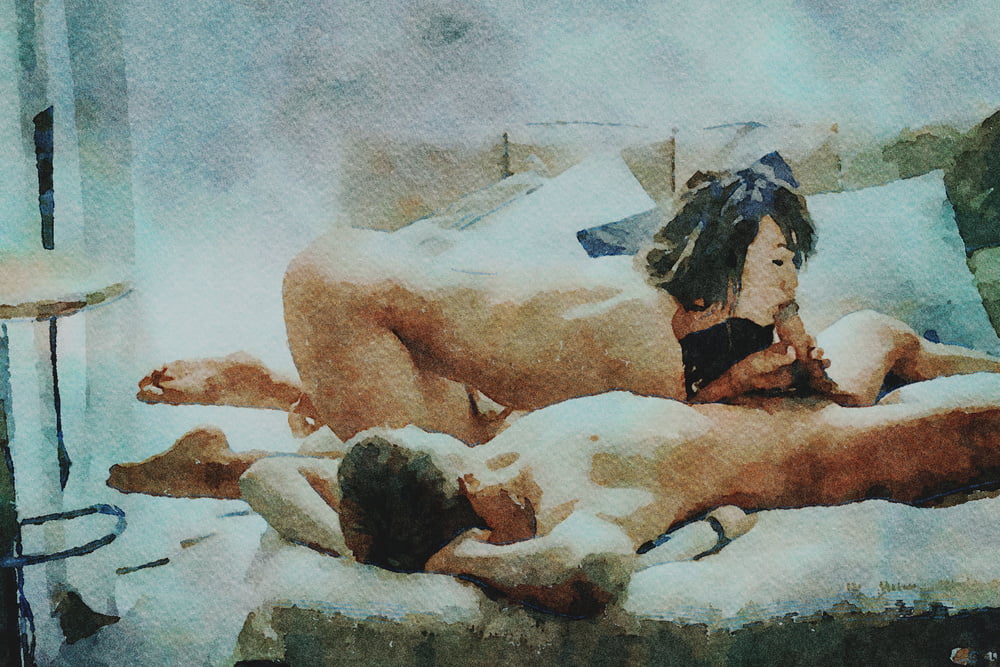 Erotic Digital Watercolor 54 3978945