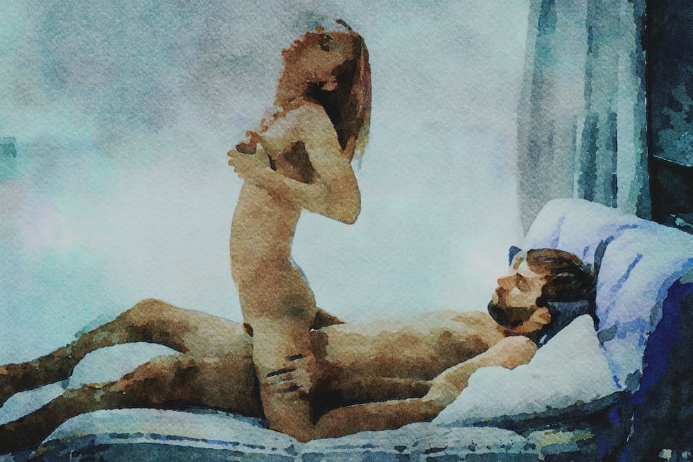 Erotic Digital Watercolor 54 3978945