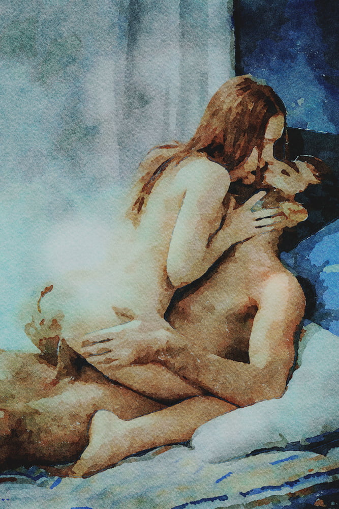 Erotic Digital Watercolor 54 3978945