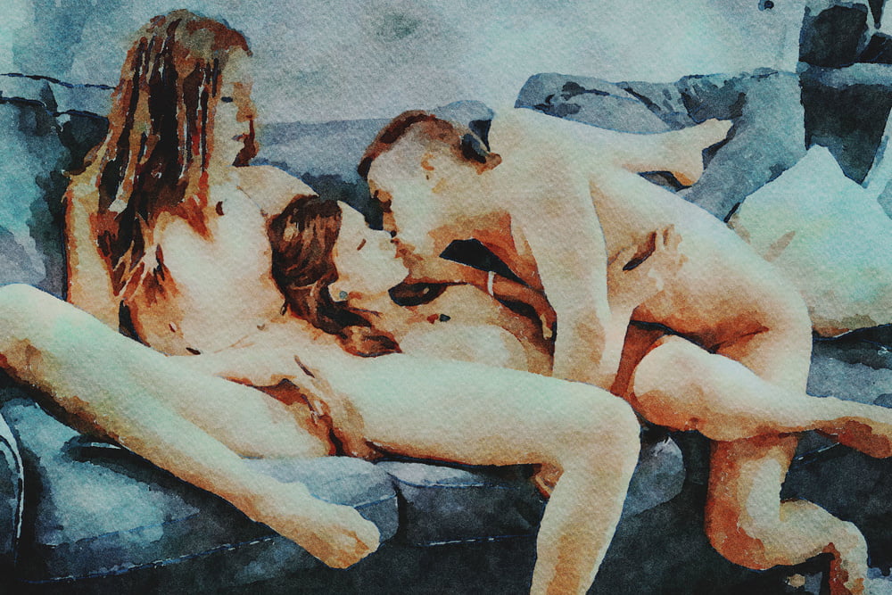 Erotic Digital Watercolor 54 3978945