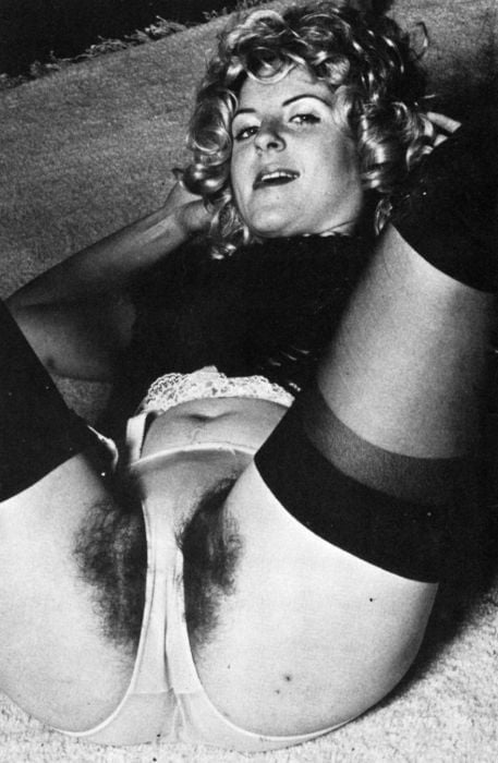 Classic vintage hairy pussy ass babes #82303867