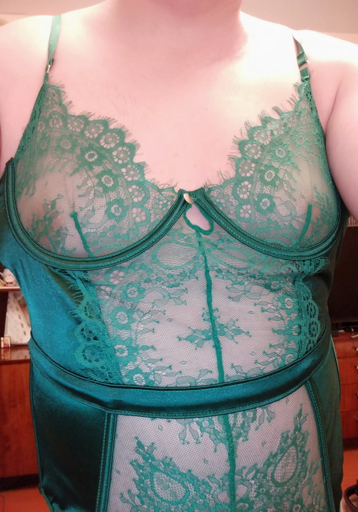 my new green lace corset #107104563
