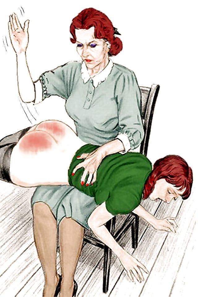 Spanking Mädchen Karikaturen
 #94119382