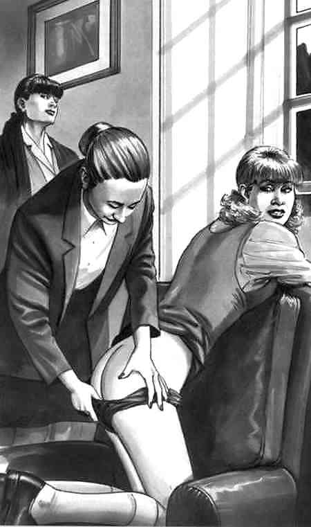 Spanking Mädchen Karikaturen
 #94119447