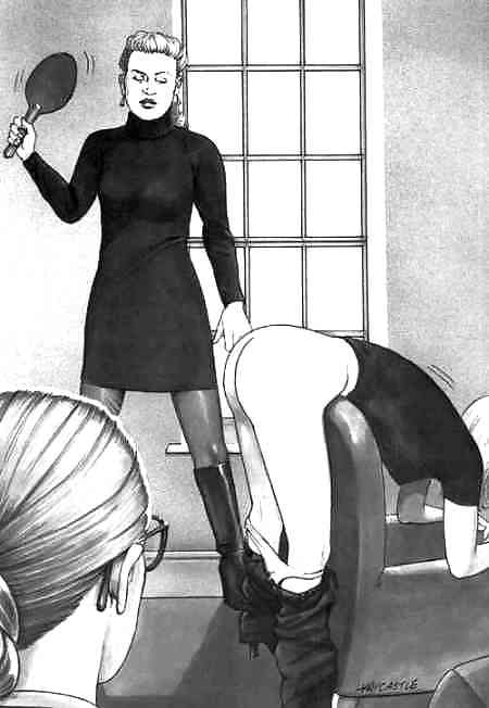 Spanking girl cartoons #94119453