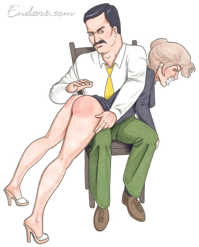 Spanking Mädchen Karikaturen
 #94119463